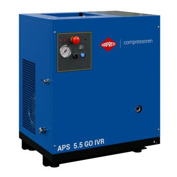 Compresseur à vis APS 5,5 GO IVR 5,5 CV/4 kW 10 bar 498 l/min 