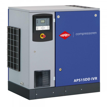 Compresseur à vis APS 15DD IVR Onduleur 12.5 bar 15 ch/11 kW 265-1860 l/min