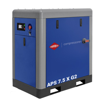 Compresseur à vis APS X 7.5 G2 10 bar 7.5 ch / 5.5 kW 690 l/min