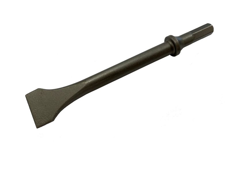 Burin plat 3 cm pour marteau burineur pneumatique (45487)