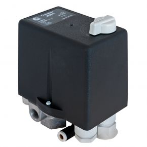 Pressostat Condor avec relais thermique 4 ch/3 kW 11 bar 6.3 A 1/2" Femelle