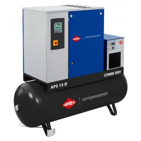 Compresseur à vis APS 15D Combi Dry 10 bar 15 ch/11 kW 1400 l/min 500 L