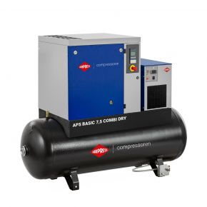Compresseur à vis APS 7.5 Basic Combi Dry 8bar 7.5 ch/5.5 kW 846L/min 500 L