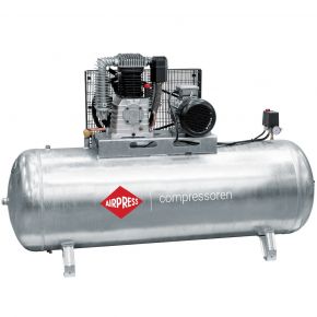 Compresseur G 1000-500 Pro 11 bar 7.5 ch/5.5 kW 698 l/min 500 L Cuve galvanisée