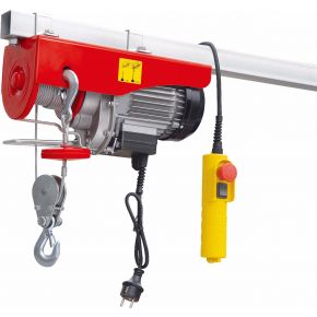 Treuil / Palan électrique 200/400 kg 10-5 m/min 12 m 0.88 kW