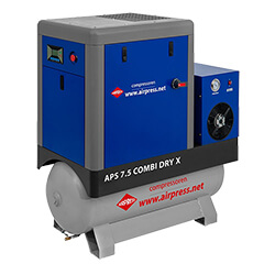 Compresseur à vis APS 7.5 Combi Dry X | Airpress