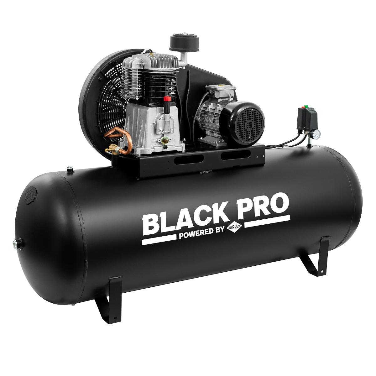 Compresseur 500L semi professionnel Black Pro | Airpress