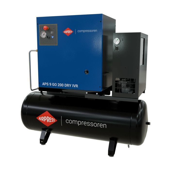 Compresseur Airpress APS 9 GO 200 Combi Dry IVR